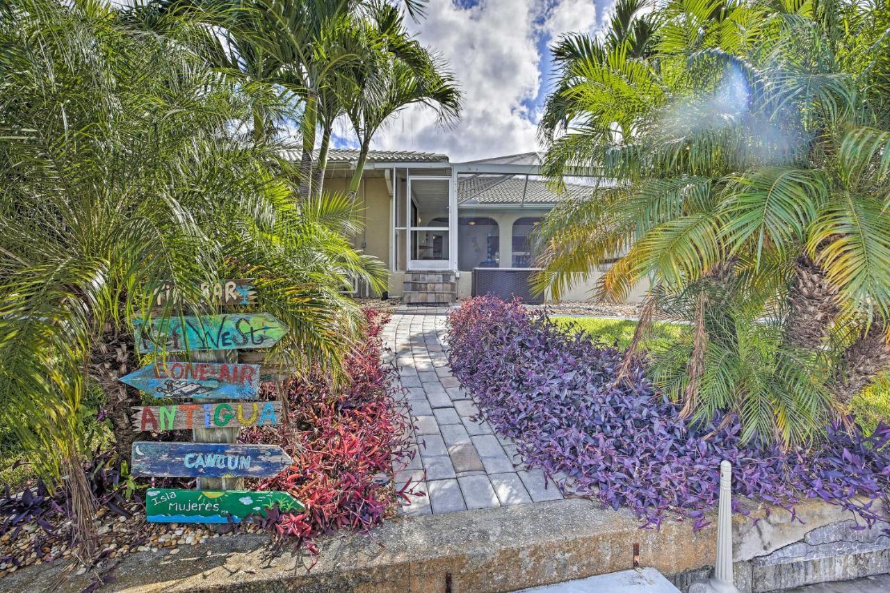 Canal Waterfront Home With Private Pool And Dock! Punta Gorda Extérieur photo